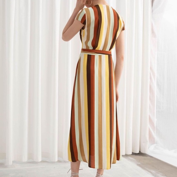 & Other Stories Wrap Dress - Picture 3 of 4